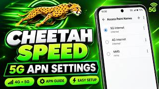 Cheetah Speed APN Settings For Android | 5G Speeds Unlocked 🔓 screenshot 3