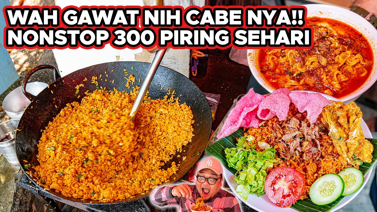 WAH GAWAT NIH!! MERAH MEDOK SEENAK INI NONSTOP 300 PIRING..