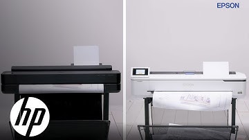 Differences between the HP DesignJet T650 Plotter and the Epson SC-T5100 | DesignJet Printers | HP