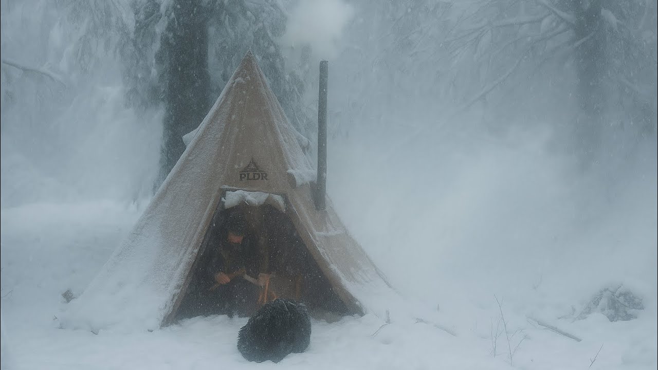 Trapped in a Heavy Snowstorm – Alone, Freezing, and Losing Hope 