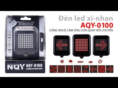 Video ĐÈN LED XI-NHAN CẢM ỨNG AQY 0100 - youtube
