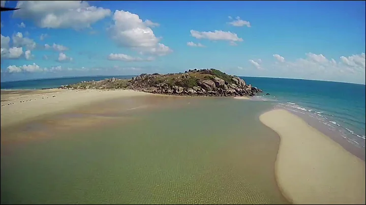 Aus beach drone footage
