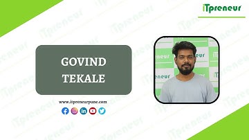 Govind Takale | Dot Net Developer | Student Testimonial video | Online video | iTpreneur