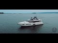 Yacht on a Volga river - cinematic video. Яхта на реке Волга