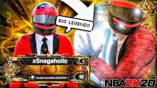 I HIT LEGEND MY FIRST YEAR PLAYING 2K IN NBA 2K20😱😈