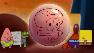 Squidward Game 4: Marbles | Squid Game Animation