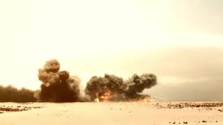 NationAir 2121 fires missile when hitting the ground