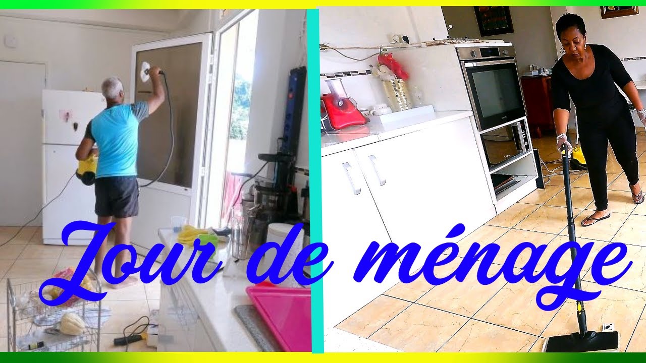 Ma morning routine et le Ménage de la semaine - YouTube
