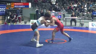 Repechage GR - 67 kg: S. TAKAHASHI (JPN) v. A. ABDELHAMID (EGY)