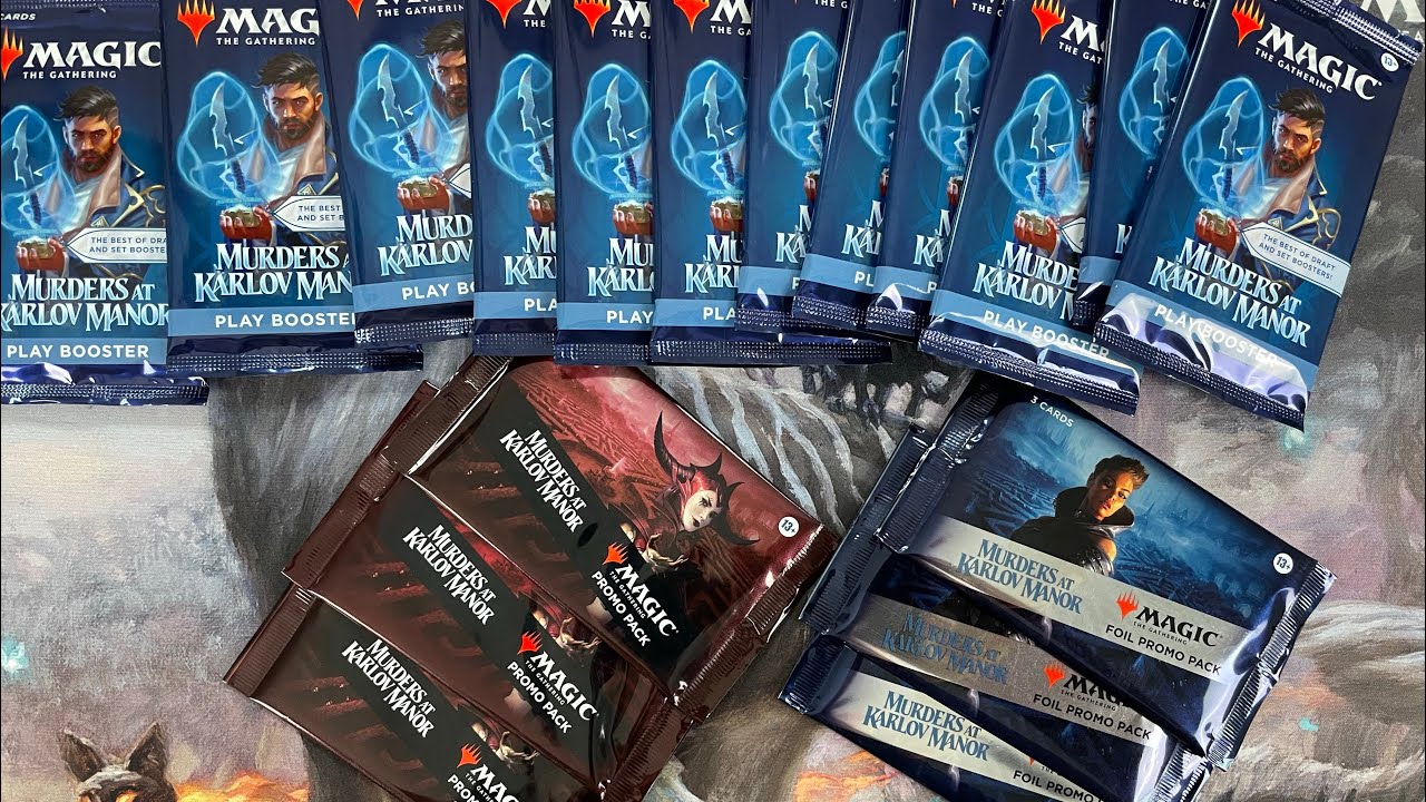 Murders at Karlov Manor Foil Promo Pack Opening - Another Round of Promo Packs! Murders at Karlov Manor Foil Promo Pack Opening - Another Round of Promo Packs!