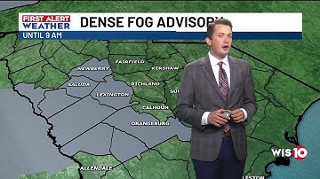 Dense Fog Advisory until 9 AM, then the nice weather continues today