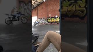 Yamaha dtr 125 burnout