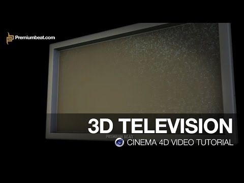 Cinema 4D Video Tutorial: 3D TV