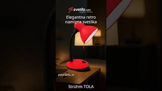 Video - TOLA E27 rdeča
