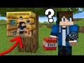 Using A TINY Secret Base To FOOL My Friend In Minecraft