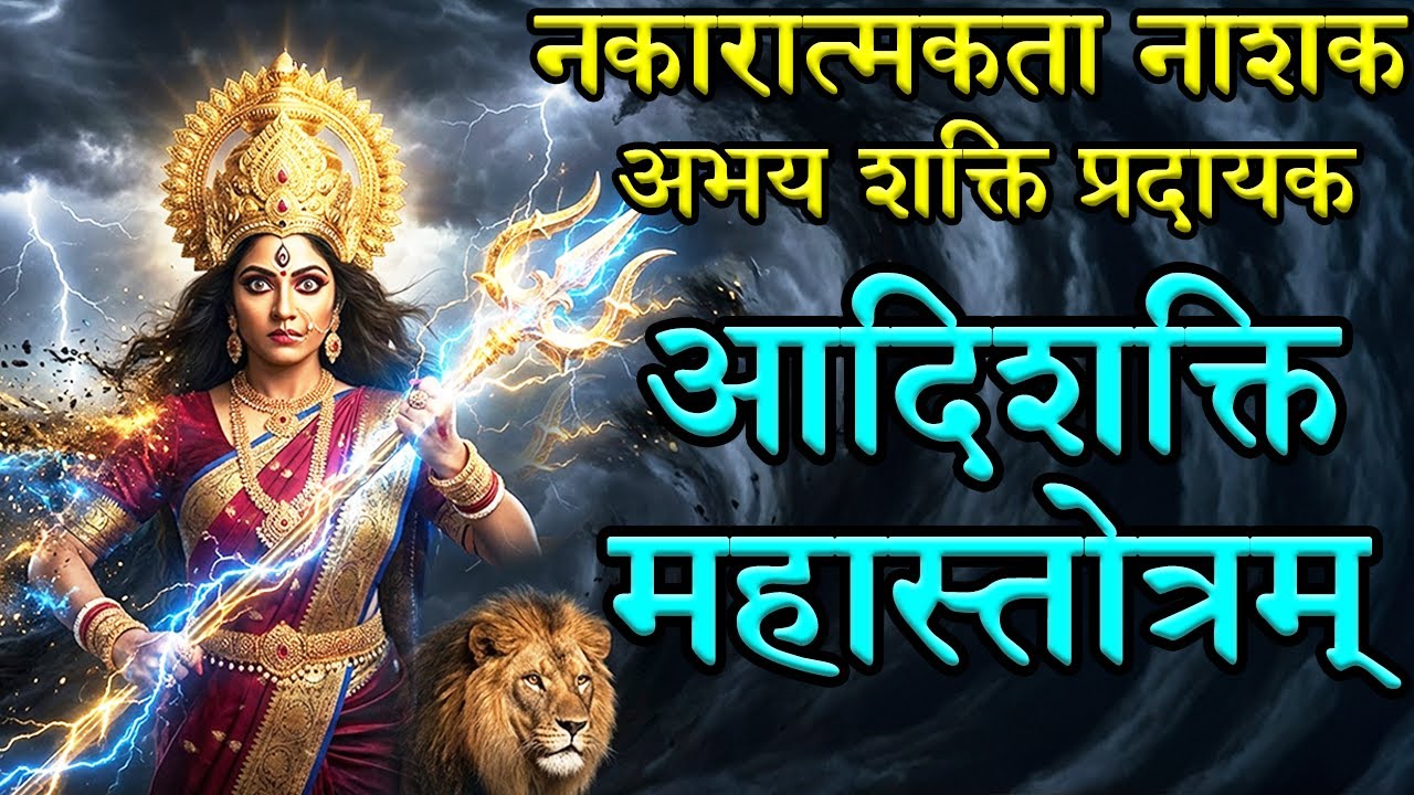 नकारात्मकता नाशक आदिशक्ति महास्तोत्रम् | Adi Shakti Protection Stotra | Maa Durga Stuti