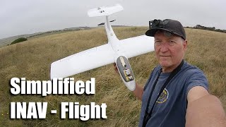 Simplified INAV  First Flight