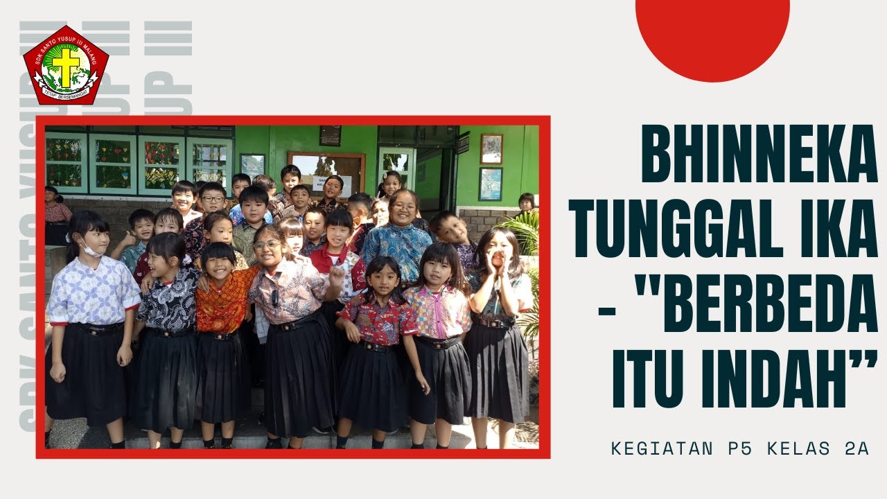 Kegiatan P5 Kelas 2: Bhinneka Tunggal Ika - 