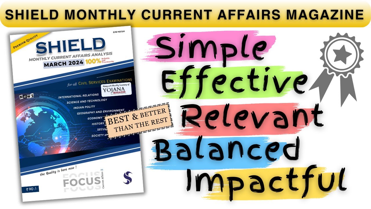 SHIELD Current Affairs Magazine Best Current Affairs Monthly Magazine