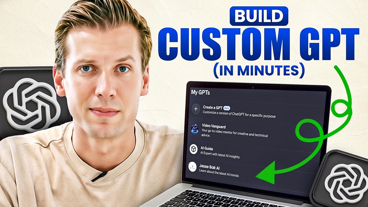 How To Create a Custom GPT - Make ChatGPT Write Content Like You - YouTube