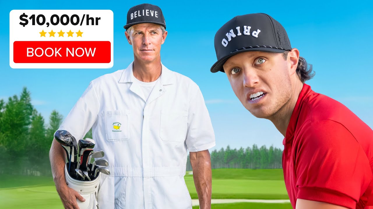 I Hired #1 Golf Caddie in the World! 