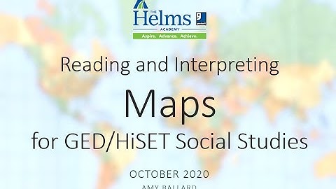 Maps for Social Studies | GED, HiSET, and TASC Prep