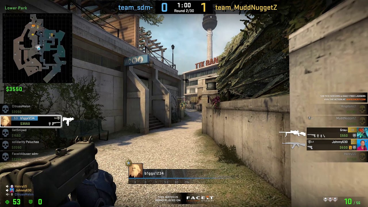 Smurfing in Faceit 2nd round save ace YouTube