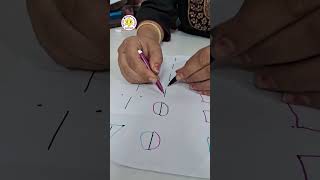 Pre-Writing Skills | Pencil Gripping | Fine motor Skills Activity | Attention || #shorts #viral