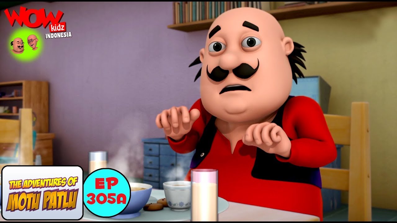 Motu Patlu dalam Bahasa Manusia Kertas Kartun  animasi  