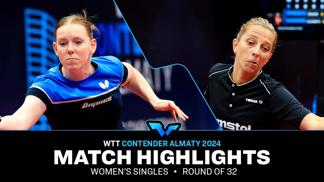 Britt Eerland vs Elizabeta Samara | WS R32 | WTT Contender Almaty 2024