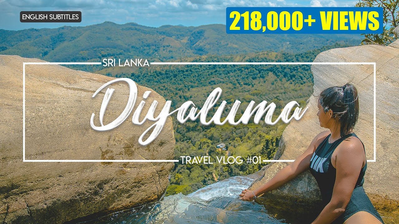 We Explore Sri Lanka's HIDDEN Gem Diyaluma Waterfall! | Vlog#1