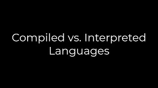 Java :Compiled vs. Interpreted Languages(5solution)