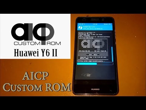 AICP Custom Rom Huawei Y6 II & Huawei P8 Lite