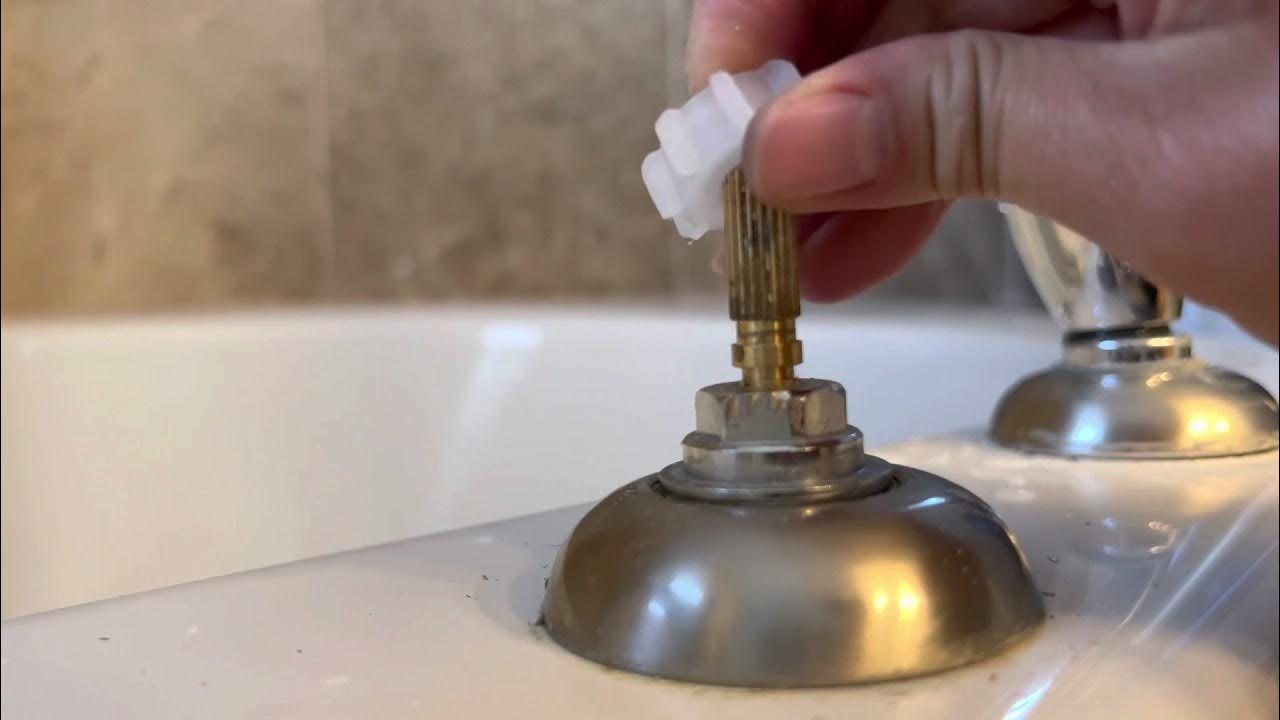 Idea Temporary fix for leaking bath/faucet YouTube