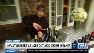 Inflation rises as jobs outlook grows weaker