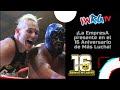 ¡La Empresa, Sam Adonis y DMT Azul llegaron al 16 Aniversario de Más Lucha!