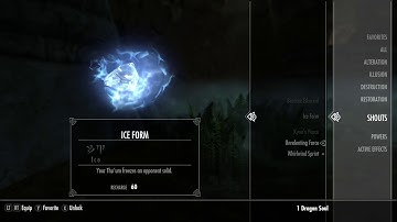 How to get Ice, Ice form shout - Skyrim Special Edition
