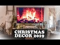 shopping and decorating for Christmas