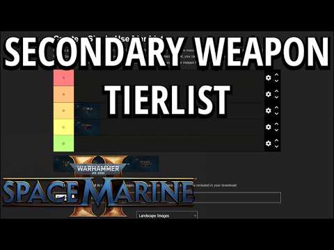 PVP SECONDARY WEAPONS TIERLIST - Space Marine 2