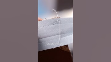 Bias tape trick #sewing