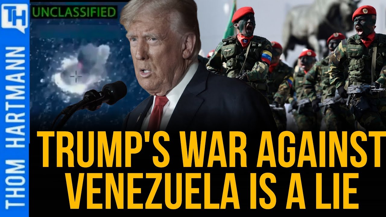 Proof Trump Lied On Venezuela Smuggling Drugs: Trump Wants War for Oil w/ Greg Palast