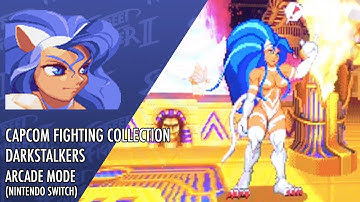 CAPCOM FIGHTING COLLECTION (DARKSTALKERS THE NIGHT WARRIORS) ARCADE MODE: FELICIA