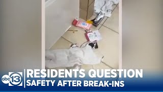 High-rise apartment break-ins have residents questioning safety