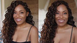 MANE CONCEPT AMAZON WAVE + VELVET WAVE CROCHET HAIR REVIEW| LIA LAVON