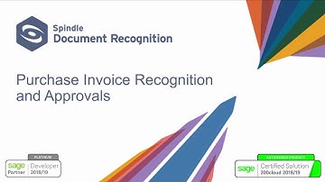 Spindle Purchase Invoice Recognition and Approvals