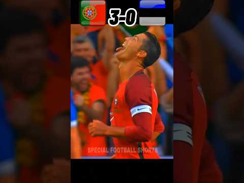 Portugal vs Estonia 7-0 🔥Friendlies 2016 #ronaldo #goals #goat #football #youtubeshorts