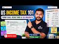 US Income Tax 101: Form 1040, Deductions & Tax Brackets