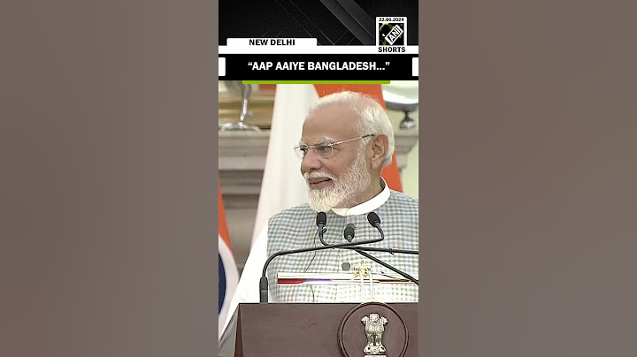 দেশের উন্নয়ন দেখতে প্রধানমন্ত্রী মোদিকে বাংলাদেশে আমন্ত্রণ জানিয়েছেন প্রধানমন্ত্রী শেখ হাসিনা