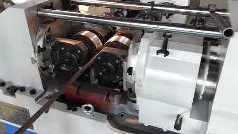 Automatic thread rolling machine | bolt threading machine | rod thread rolling machine