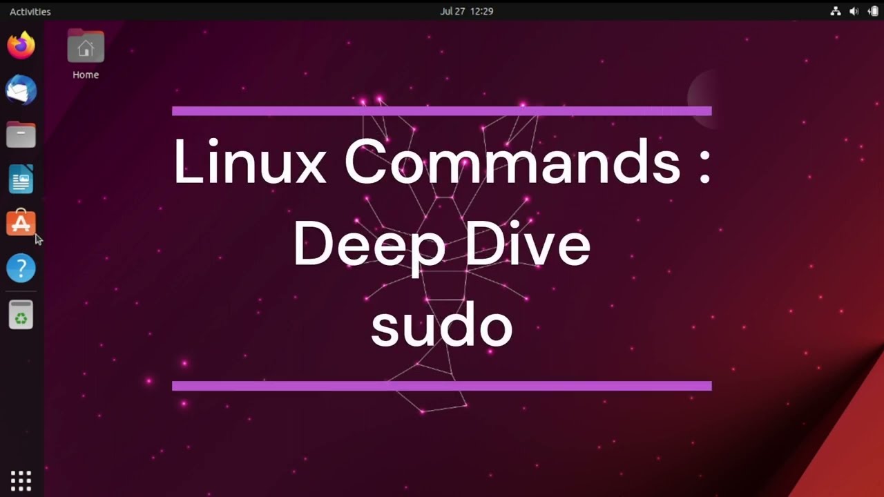 えるちゃんページ　　sudo What is the sudo command? | Linux Commands Deep Dive 